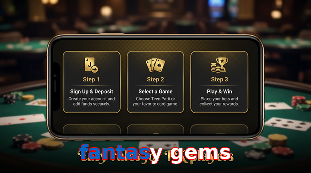 Game list for Fantasy Gems game section