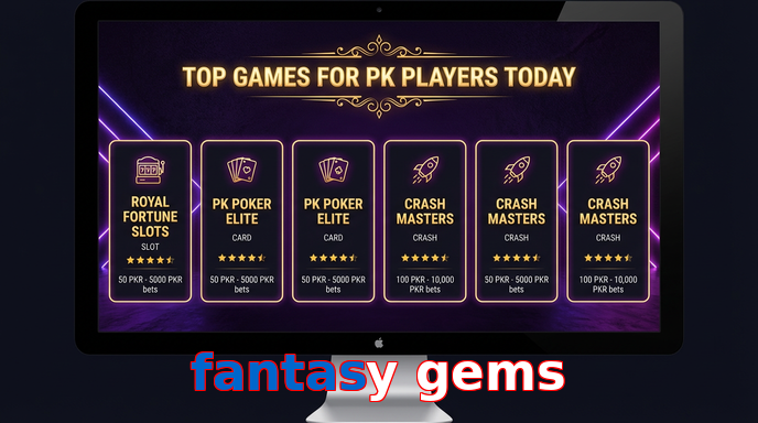 Payment and PKR controls in Fantasy Gems
