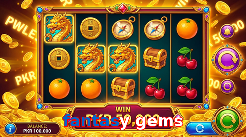 Main screen of Fantasy Gems pg page for PK players